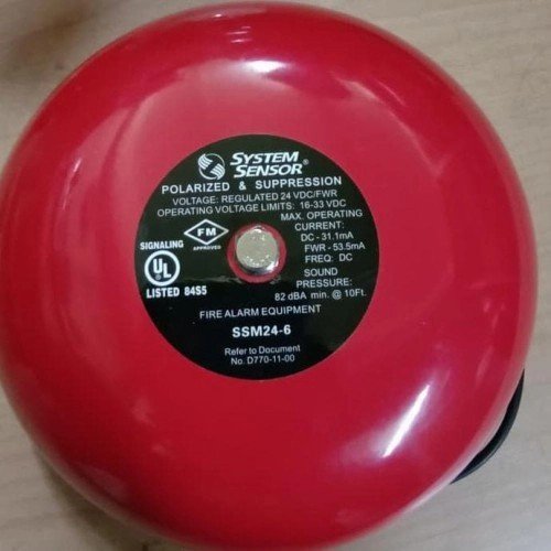 13d7f5f9-4c6a-4666-a7c1-05eb3a9a12ec fire alarm bell 6 inch SSM24-6