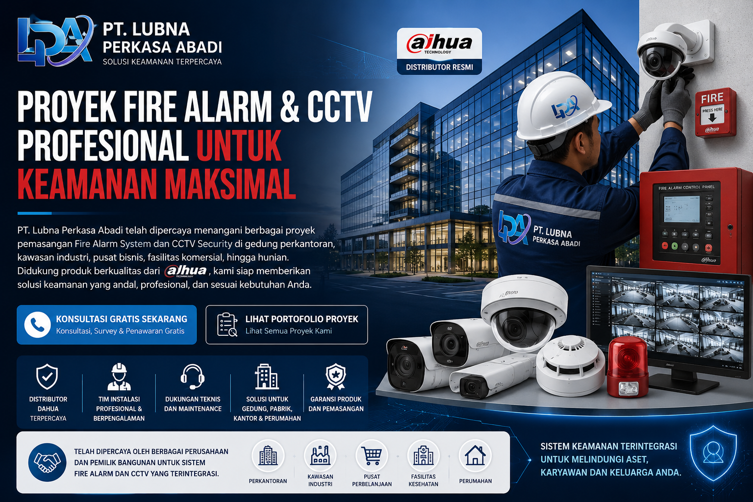 Fire Alarm System Dahua: Solusi Deteksi Kebakaran